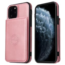 iPhone 12 Mini -suoja / -kotelo korttikotelolla ruusukulta