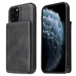 iPhone 12 Mini cover / etui med kortholder Sort