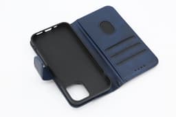 Mobilcover iPhone 12 Pro Max med kortholder Blå