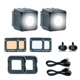 Lume Cube 2.0 LED-lampa (svart)