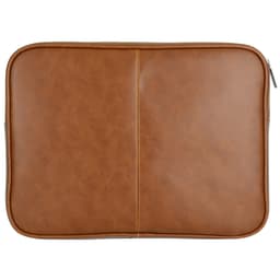 Sandstrøm 13" laptop PU læretui (brun)