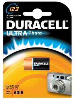 Duracell Ultra Photo batteri 123