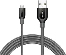 Anker PowerLine+ micro USB latauskaapeli (harmaa)