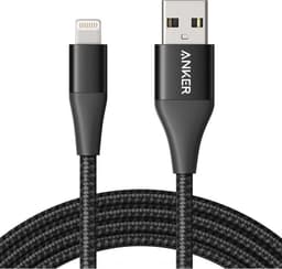 Anker PowerLine Plus USB-A till Lightning kabel 1.8m (svart)