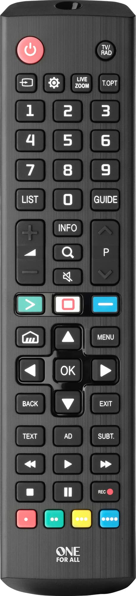 One For All URC4911 fjärrkontroll till LG TV
