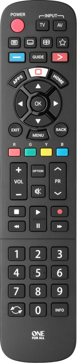 One For All URC 4914 Panasonic TV fjernbetjening