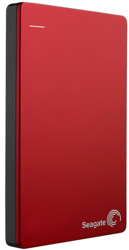 Seagate Backup Plus 1 TB USB Extern Hårddisk (röd)