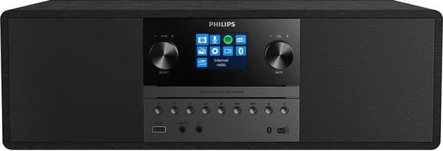 Philips mikromusikkanlegg TAM6805/10 (sort)