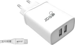 Gear 220V MicroUSB dobbel vegglader 665094