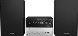 Philips mikromusikkanlegg TAM3205/12 (sort/sølv)