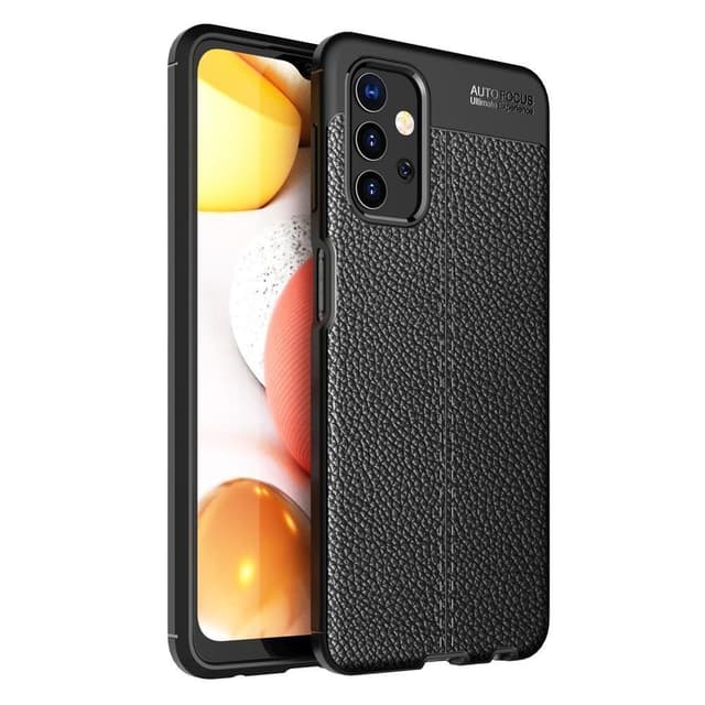 Samsung Galaxy A32 5G TPU skal Litchi Texture - Svart