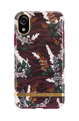 Richmond & Finch-deksel til iPhone X/XS - Floral Zebra