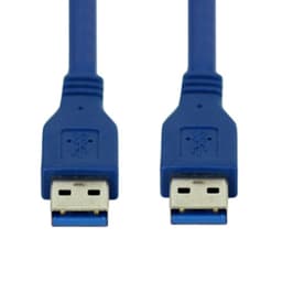 Super Speed USB 3.0 A-Male to A-Male Kabel 1m