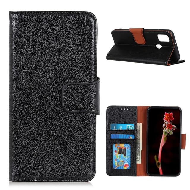 OnePlus Nord N100 Plånboksfodral Textured Split - Svart