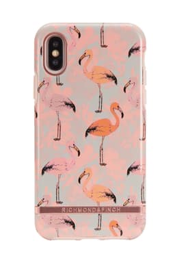 Richmond & Finch-deksel til iPhone XS Max - Rosa Flamingo