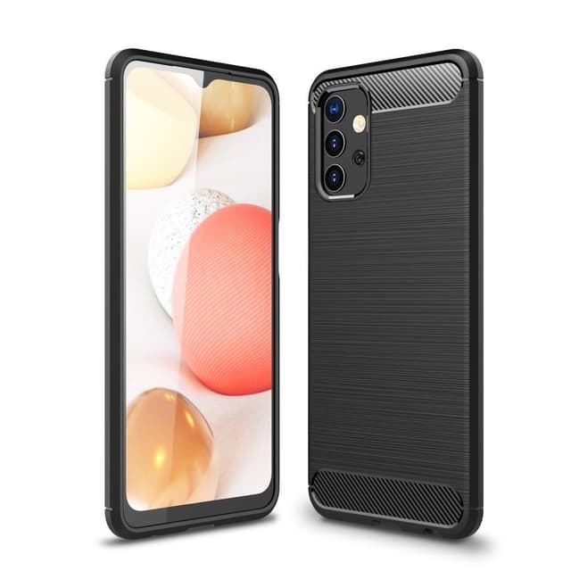 Samsung Galaxy A32 5G Karbon fiber Texture  Skal - Svart