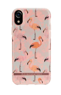 Richmond & Finch-deksel til iPhone XR - Rosa Flamingo