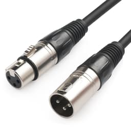 NÖRDIC XLR Lydkabel 3 pin 1m