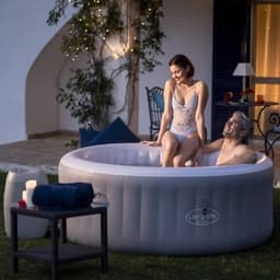 Lay-z-spa 1.70m x 66cm st.lucia airjet uppblåsbart spabad
