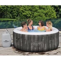 Lay-z-spa 1.80m x 66cm bahamas airjet uppblåsbart spabad