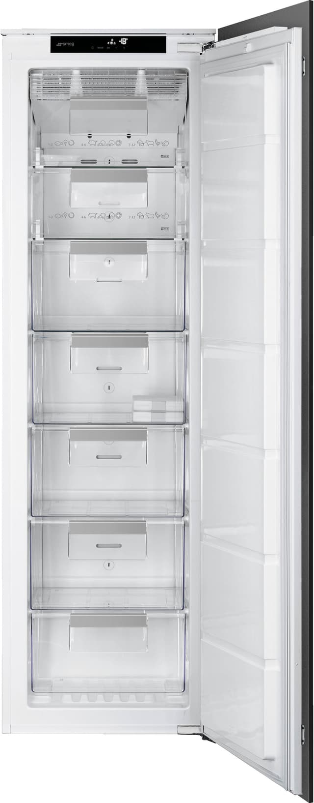 Smeg Serie Universiell Frysskåp S8F174DNE (integrerad)