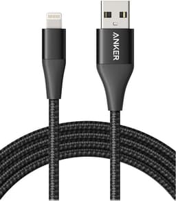 Anker PowerLine Plus USB-A til Lightning kabel 0,9 m (sort)