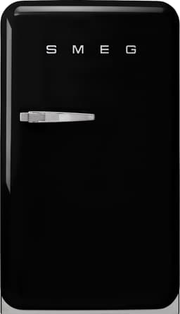Smeg 50's Style Kylskåp FAB10HRBL5 (svart)