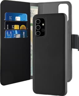 Puro 2-i-1 plånboksfodral för Samsung Galaxy A32 5G (svart)