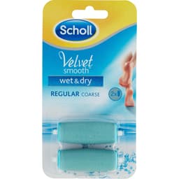 Scholl Velvet Smooth Pedi Wet&Dry rullehoveder
