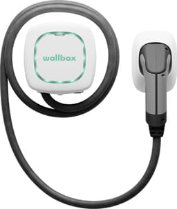 Wallbox Pulsar Plus Smart Laddbox elbil typ 1 kabel 5 m (vit)