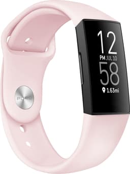 Puro Icon sportsrem i silikone til Fitbit Charge 4/3 (rose)