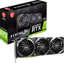 MSI RTX 3060 VENTUS 3X OC 12GB grafikkort