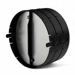Silverline Thermospjeld Ø 125 mm.