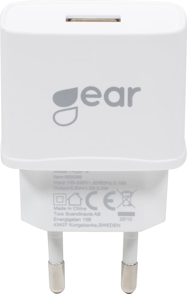 Gear 220V väggladdare 665089