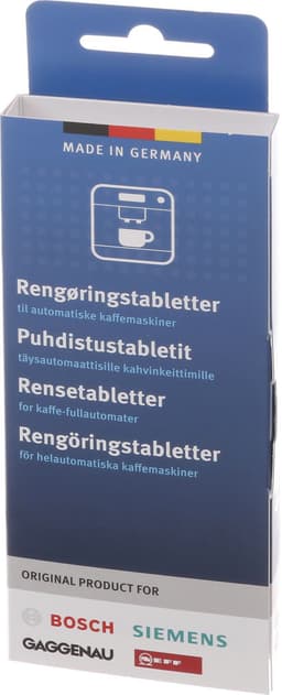 Bosch rengöringstablett för kaffebryggare BSH352746