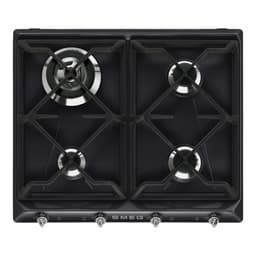Smeg gasskomfyr SR964NGH (sort)