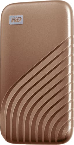 WD My Passport kannettava SSD 1 TB (ruusukulta)