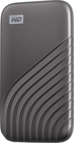WD My Passport portabel SSD 2 TB (rymdgrå)
