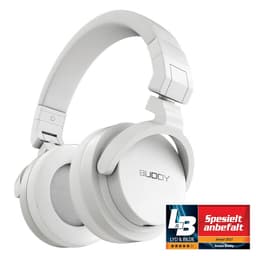 Jensen Buddy Stadium around-ear hodetelefoner (hvit)