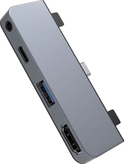 Hyper HyperDrive USB-C 4-in-1 dockingstation til iPad (space grey)