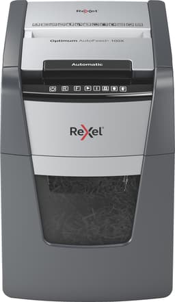 Rexel Optimum AutoFeed+ 100X makulator med krysskutting