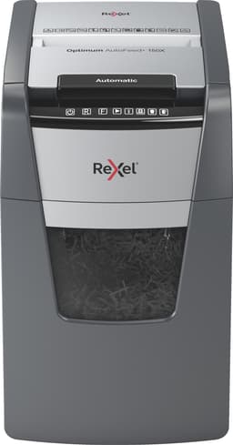 Rexel Optimum AutoFeed+ 150X tværskåret makulator