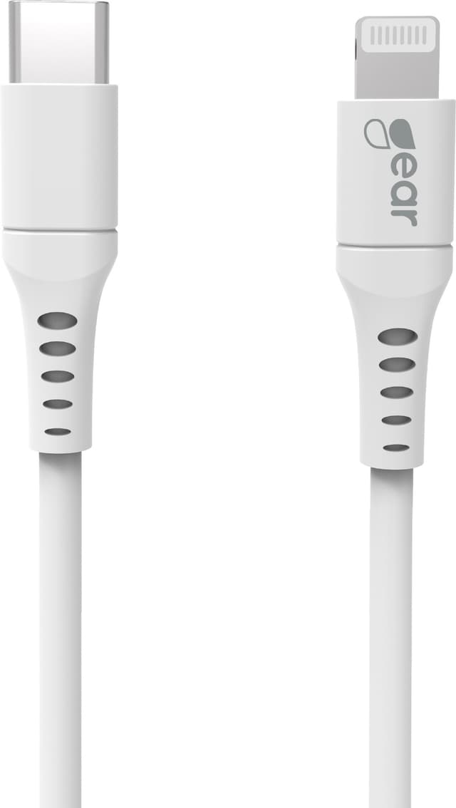 Gear USB-C till Lightning MFi kabel 1m