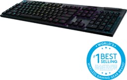 Logitech G915 Lightspeed langaton pelinäppäimistö ,GL Clicky kytkimet