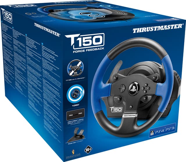 Thrustmaster T150 Force Feedback-racingsett 373009 - Elkjøp
