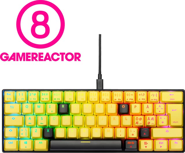 NOS C-450 Mini PRO RGB gaming tangentbord (smyle)