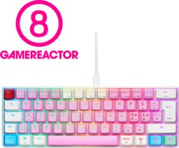 NOS C-450 Mini PRO RGB pelinäppäimistö (Cotton Candy)