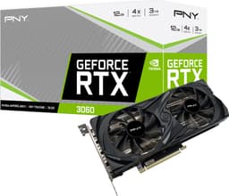 PNY GEFORCE RTX 3060 12GB UPRISING Dual Fan Edition grafikkort