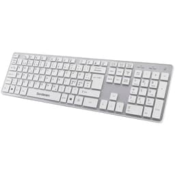Sandstrøm trådløst tastatur (hvit/grå)