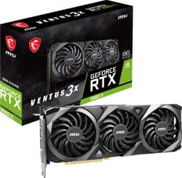 MSI GeForce RTX3060Ti VENTUS 3X OC 8GB-grafikkort